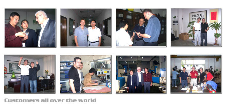 Customers all over the world