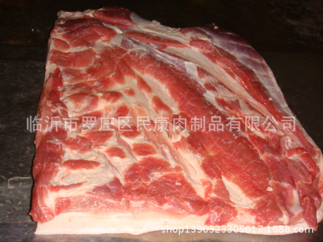 l供应高品质,高质量冷分割产品猪肉.冻猪带皮去肋中方 五花肉 图片_4