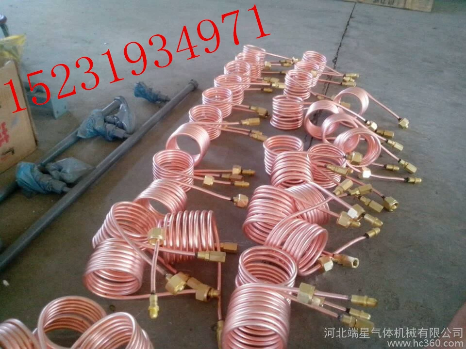 供应端星气瓶集装格集容管 多支管 紫铜管3_副本