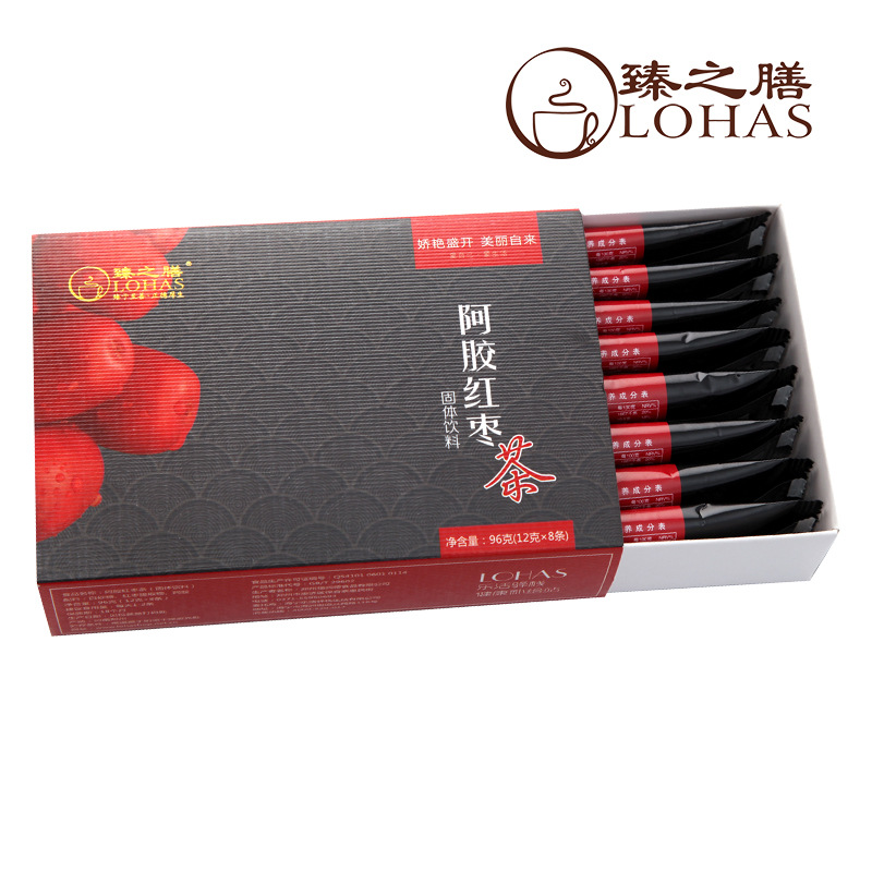 供应,臻之膳阿胶红枣茶,工艺精湛,营养足,口感佳,必备时尚饮品