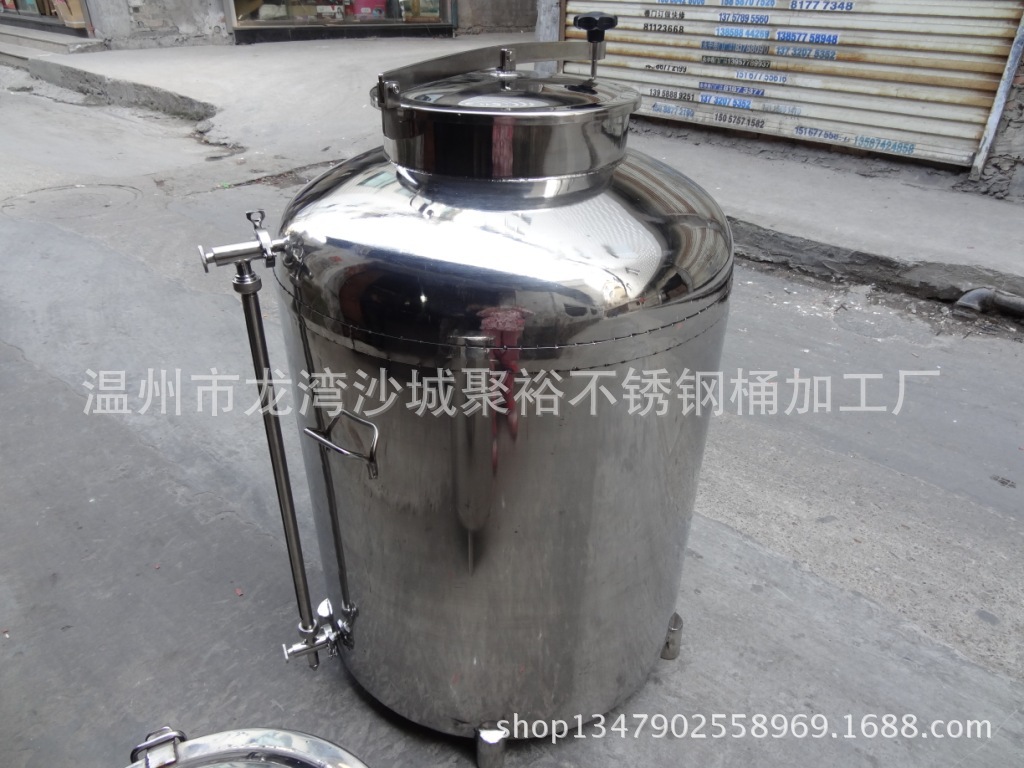 供應304不繡鋼500L釀酒桶 儲藏桶  各型號大小可定做工廠,批發,進口,代購