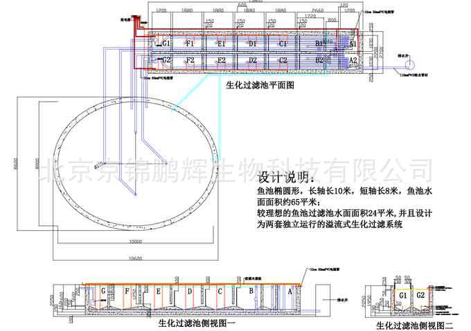 锦鲤鱼池设计建造方案 锦鲤鱼池设计施工图纸