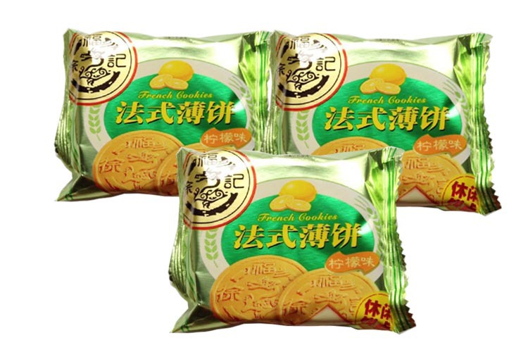 徐福记 法式薄饼 东莞食品 散装休闲夹心饼干 特价批发