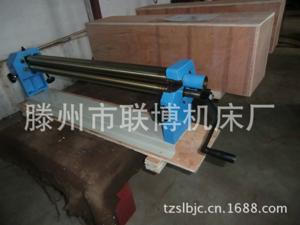 专业推荐 小型偏三星卷板机 W01-1.0610手动卷筒机