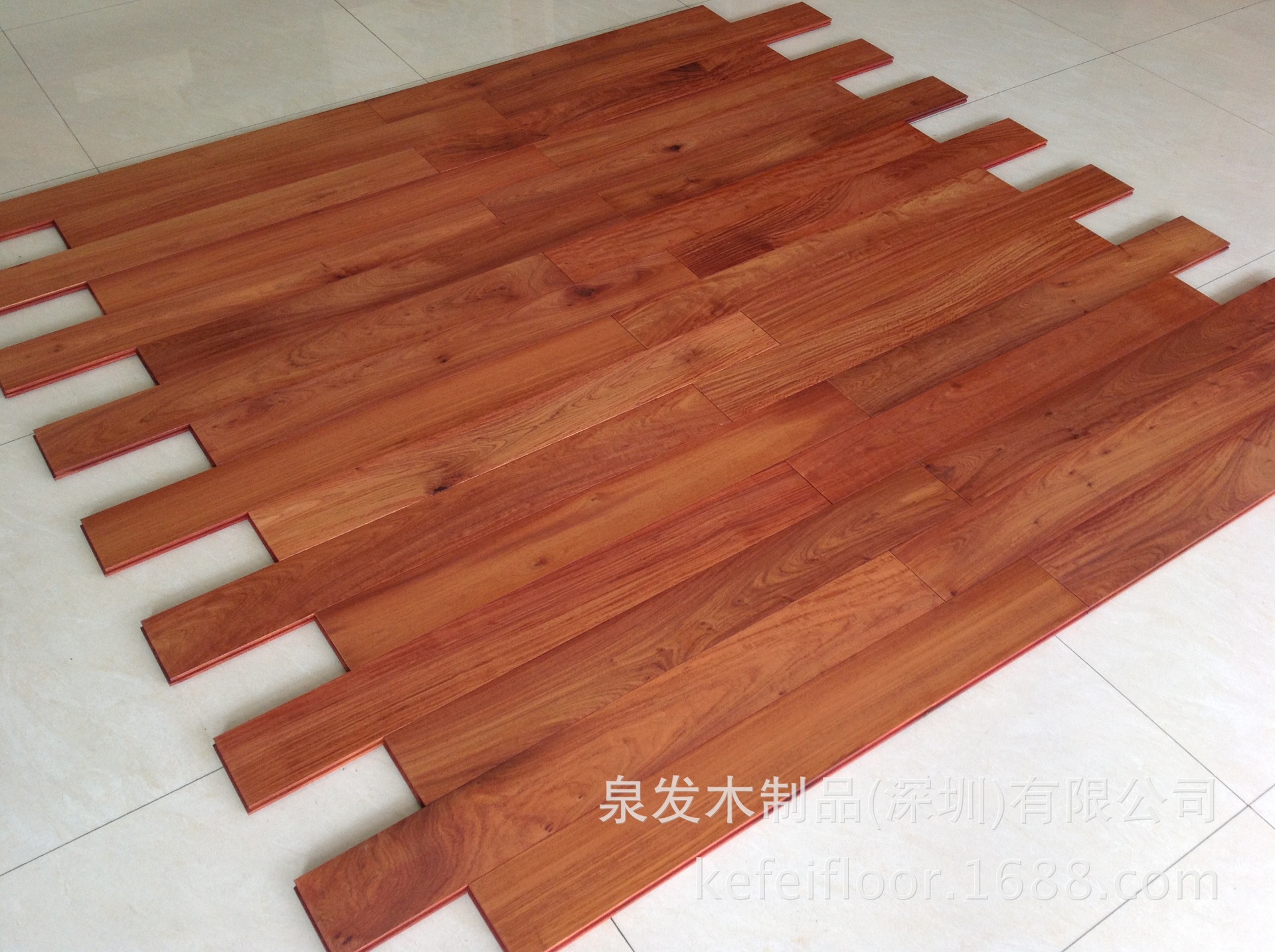 厂家热卖缅甸花梨纯实木地板 进口木蜡油 享受大自然的高端
