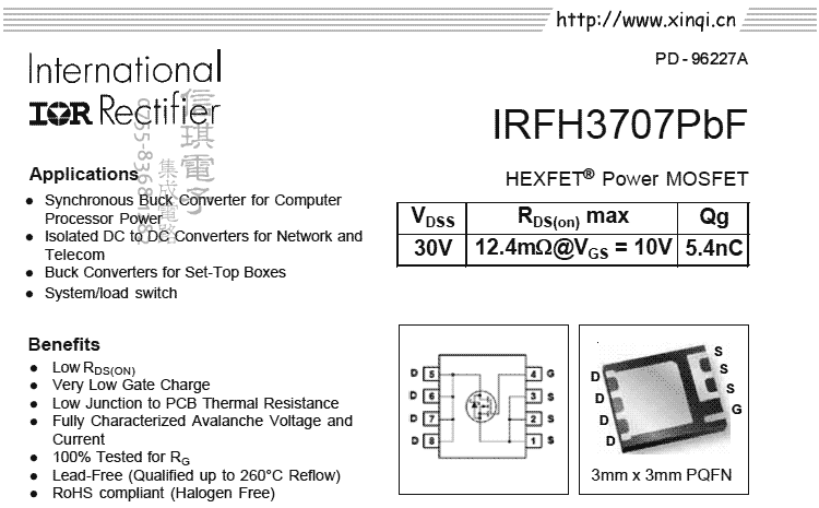 IRFH3707_e