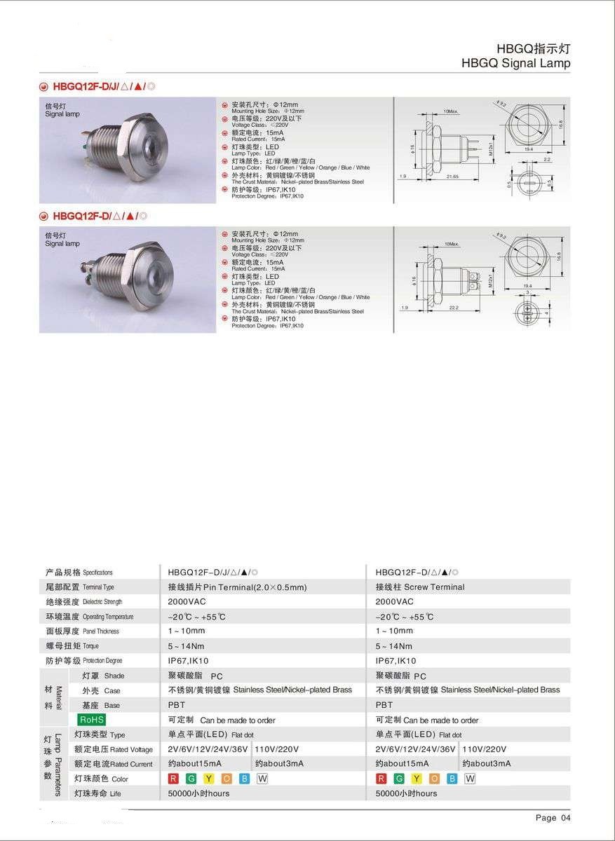 GQ12F-D、J