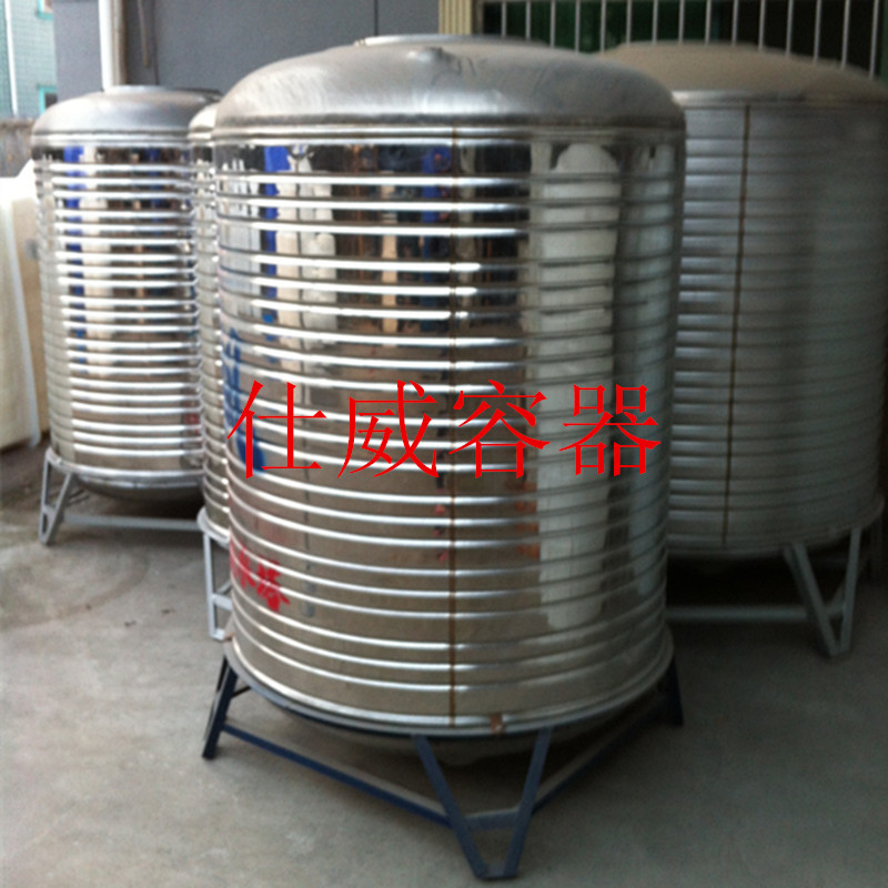 2吨不锈钢水塔不锈钢保温水箱304不锈钢储水箱消防水箱 厂家直销
