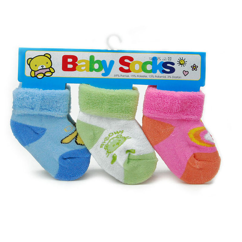 2014 新款加厚气圈保暖婴儿袜子