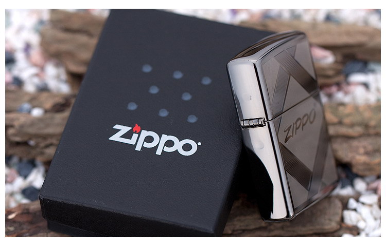 正品zippo 20969 黑冰打破传统