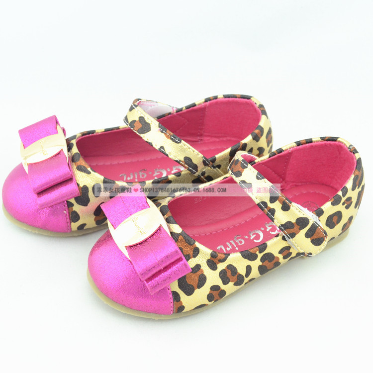 清货价2014秋新款女童韩版豆豆鞋软底休闲单鞋韩国童鞋儿童公主鞋