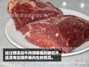 澳洲牛肉微波解冻设备
