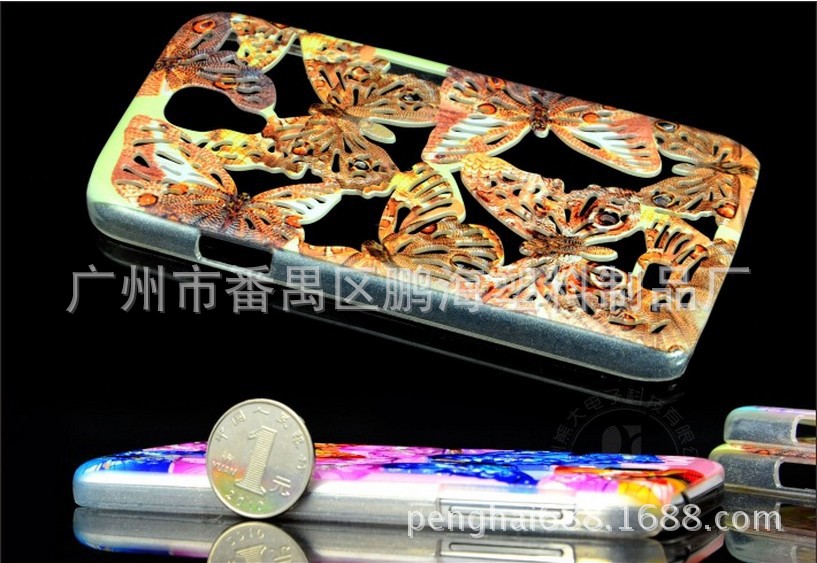 ＵＶ彩绘镂空蝴蝶厂家直销三星9500Ｓ4