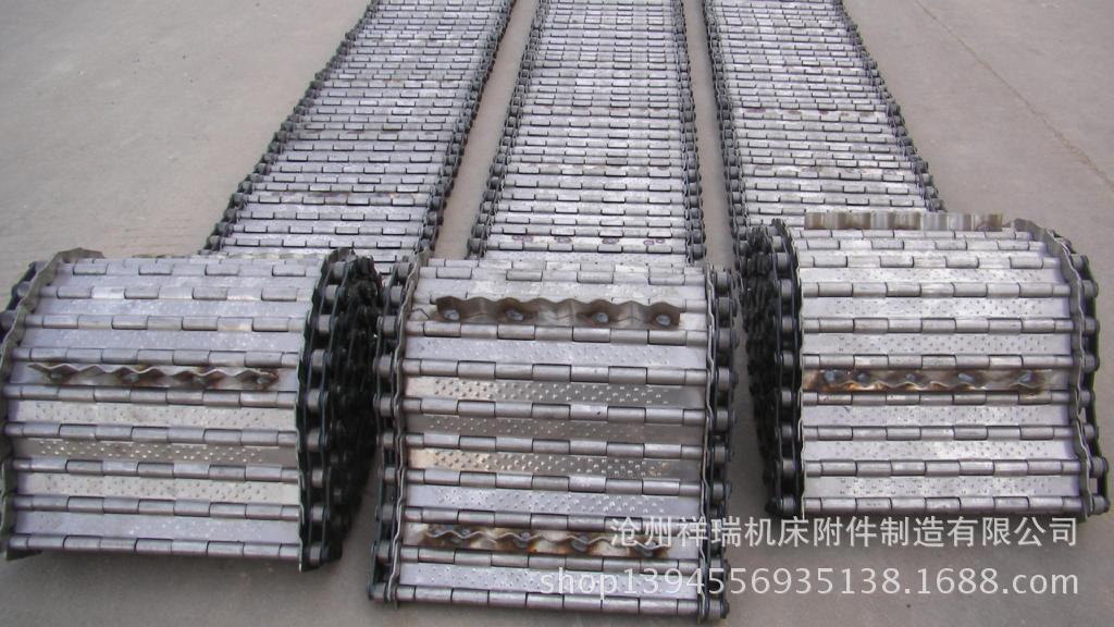 全国热销 机床排屑链板 输送链板 不锈钢链板