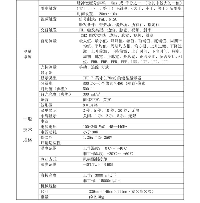 GA1102CAL示波器-3