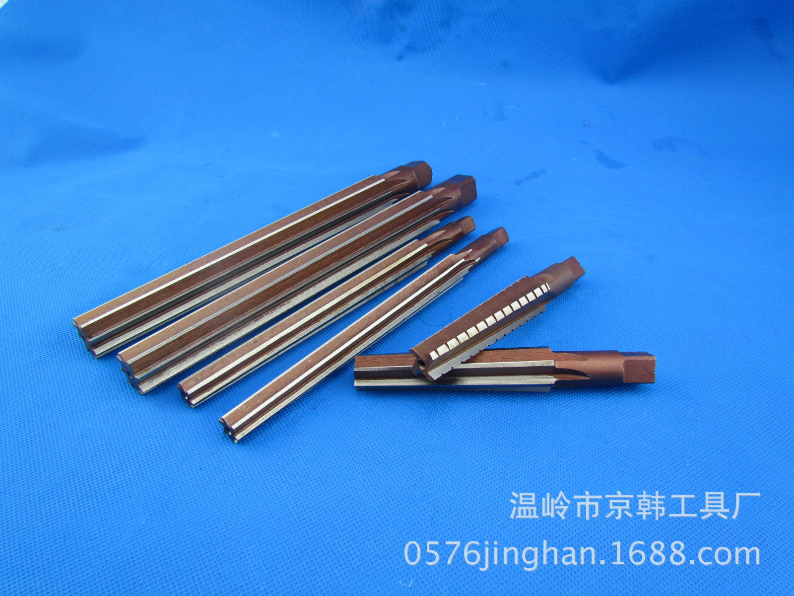 莫氏锥度铰刀手用铰刀 直柄铰刀 9crsi非标定制做 套式 京韩工具