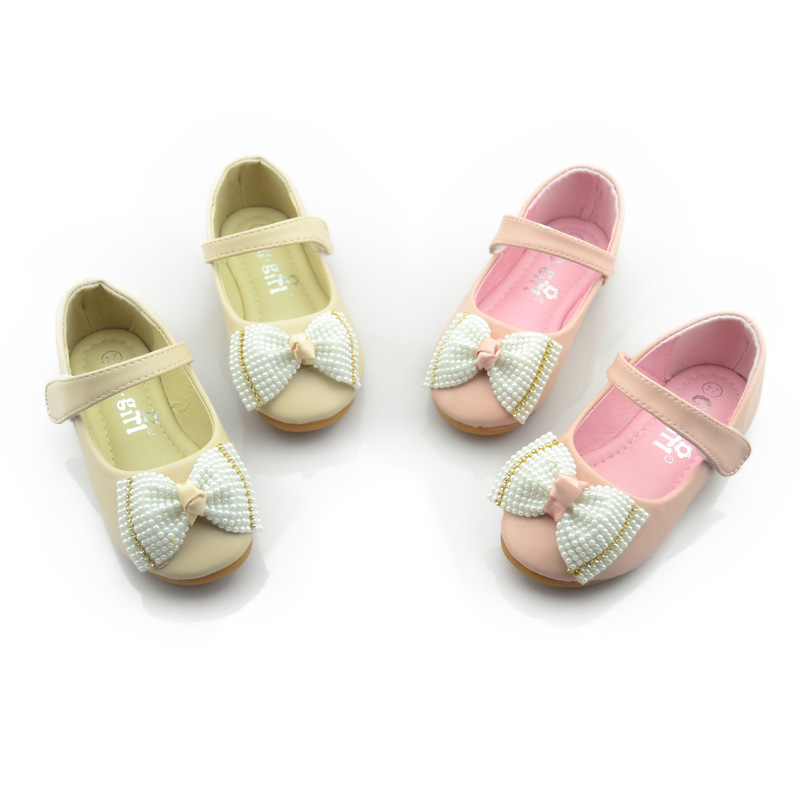 2014秋季新款 广州童鞋女童中大童韩版秋款皮鞋 公主单鞋批发