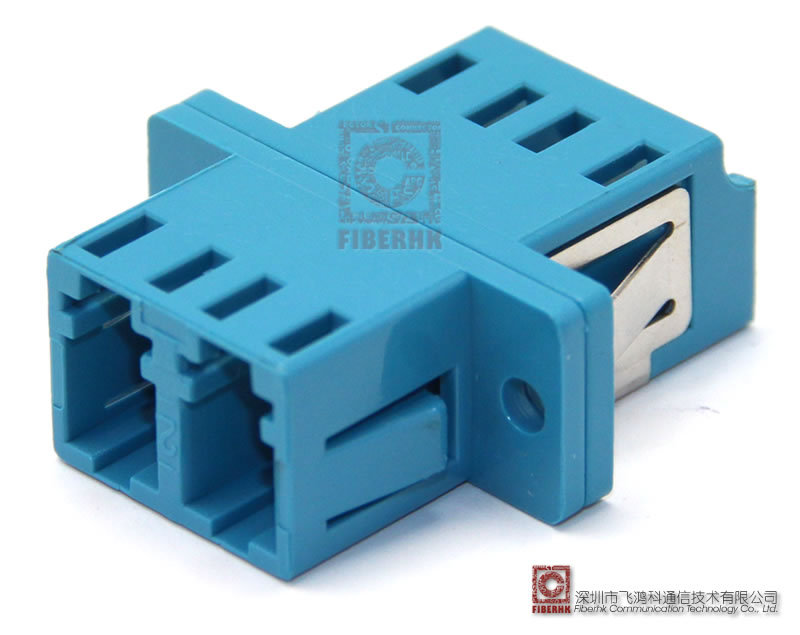 LC 双通带法兰蓝色适配器1