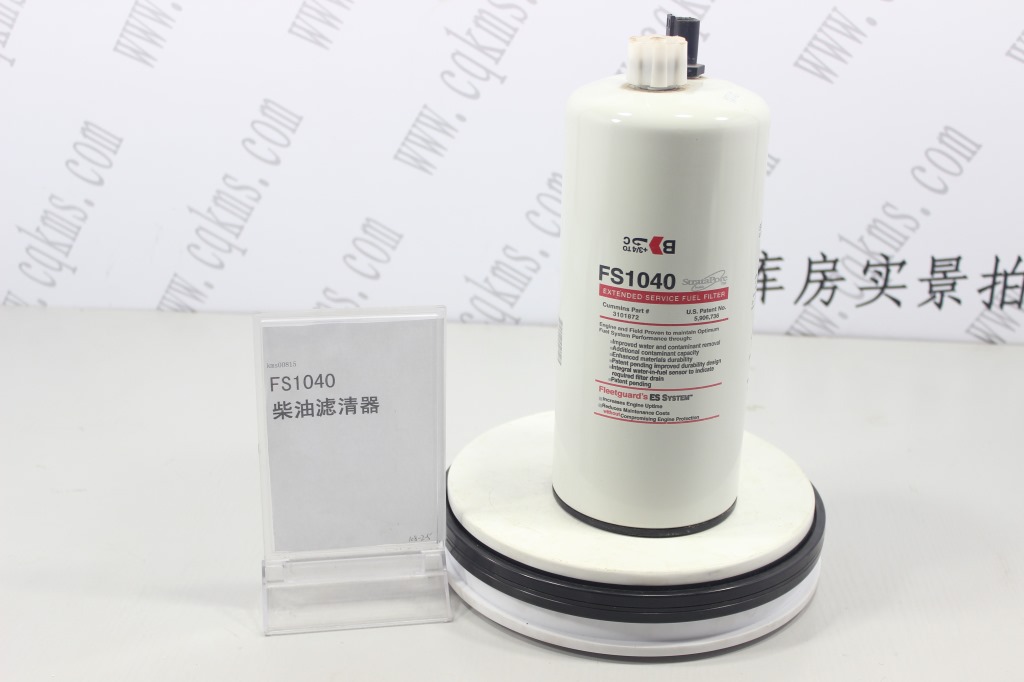 kms00815-FS1040-康明斯柴油滤清器-参考规格120*255mm(直径*高)-参考重量1450-图片1
