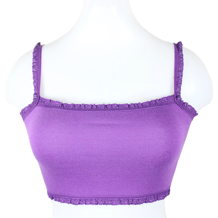 防走光抹胸布小可爱胸挡围胸棉质裹胸摸胸横胸裸胸发育期学生背心