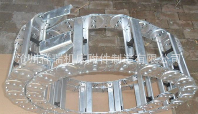 免费拿样 祥瑞穿线钢制拖链 质量保证 金属拖链