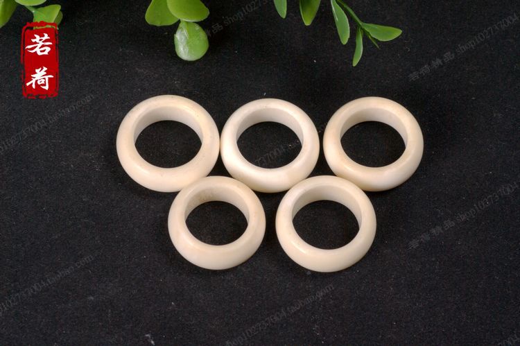 天然牛骨戒指4