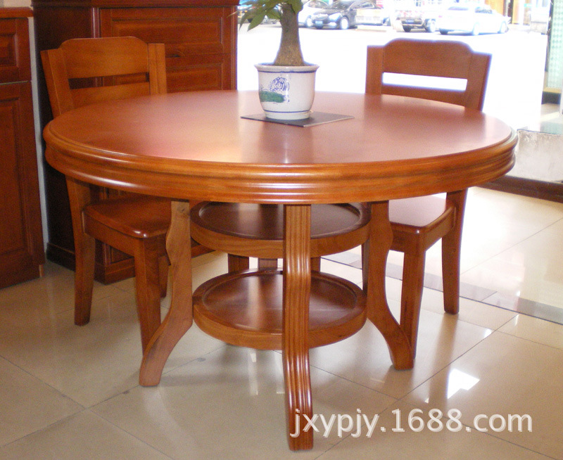 厂家直销品质保证批发橡木实木餐台餐椅211#普通款