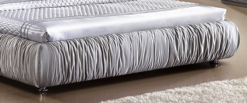 双人床 布床 1.8米 1.5米 布艺床 现代简约 可拆洗 软床