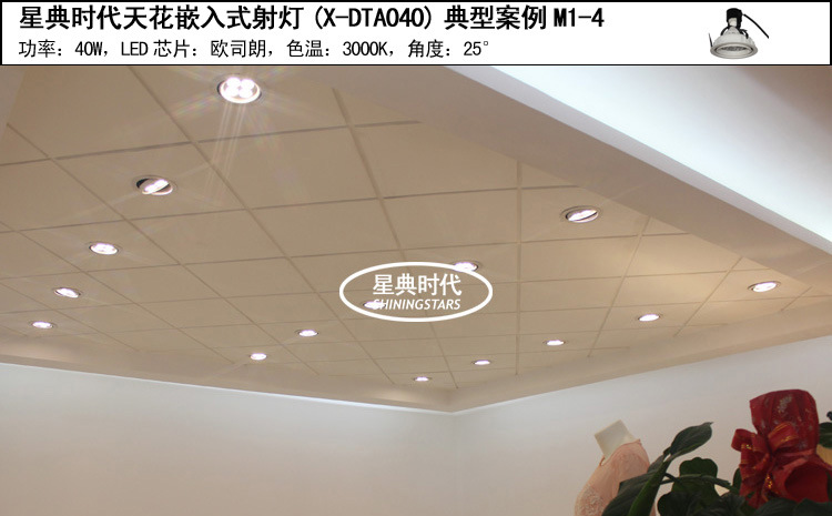 PAR30天花灯案例图6