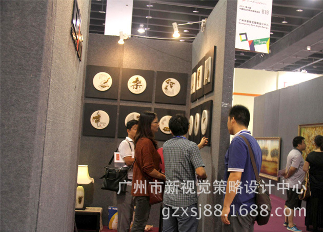 我司参加第十届中国框业与装饰画展览会