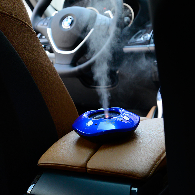 太阳能车载空气净化器氧吧车用负离子加湿器香薰机家用厂家直销