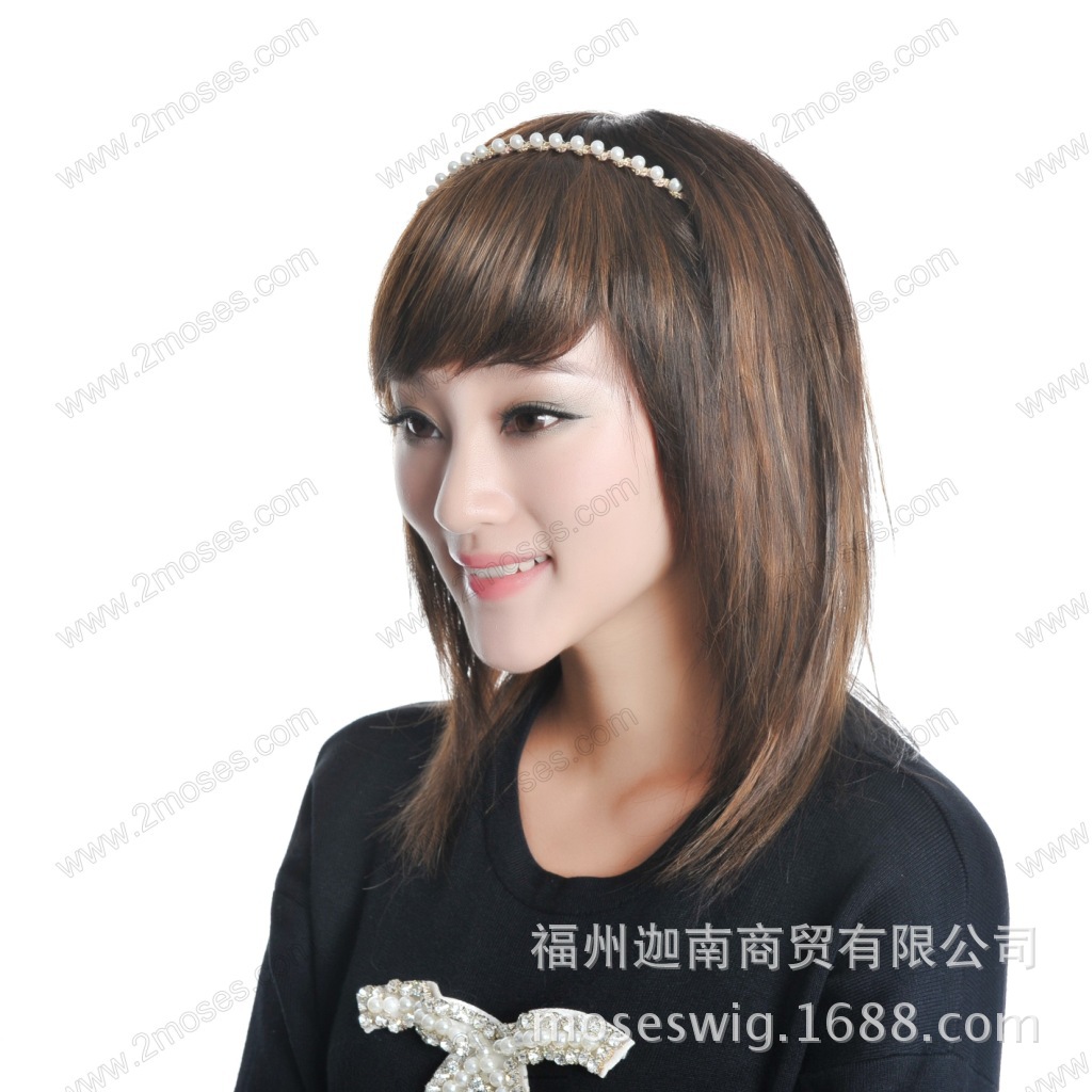 2014新款 厂家直销 100%真人发 人发批发 假发 批发 真人假发