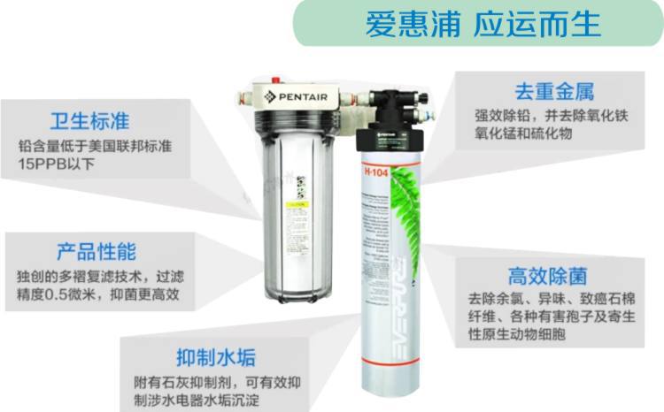 爱惠浦,净水器应运而生