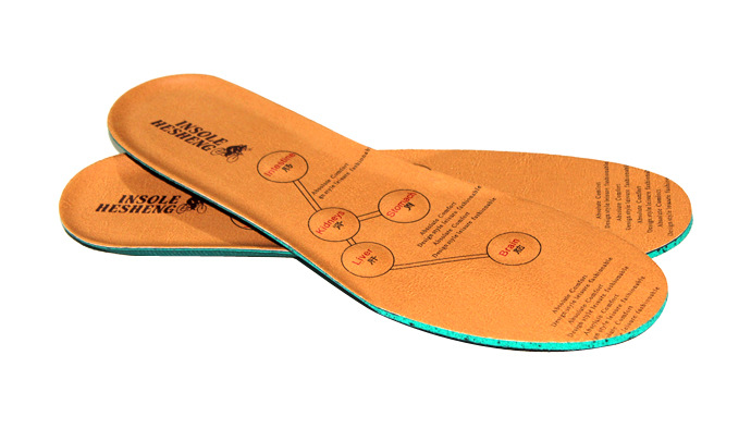 合生熊鞋垫正品批发pu面料磁疗按摩鞋垫 休闲舒适功能鞋垫 d-12b