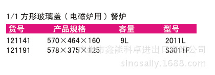 121191规格