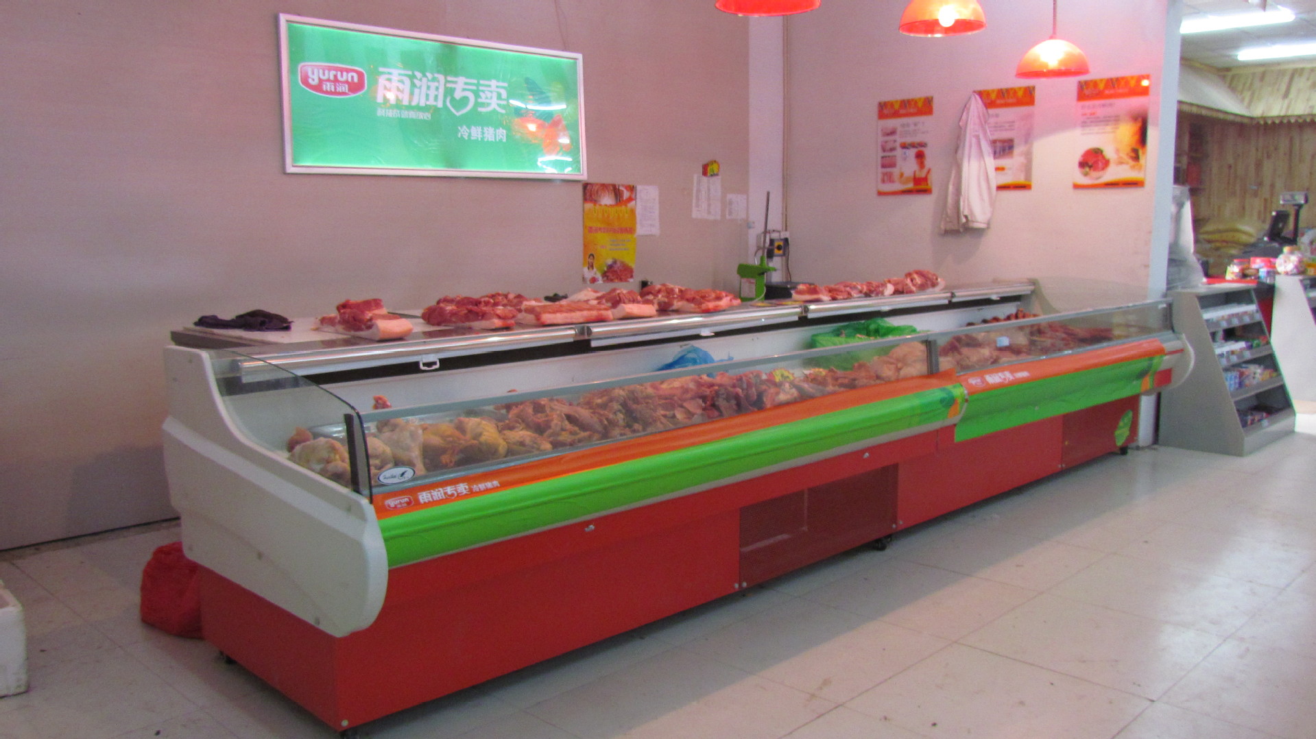多品牌冷鲜肉专卖店冷柜,冷鲜肉展示柜,海鲜展示柜,寿司展示柜