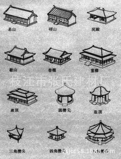 中国古建筑的屋顶形式