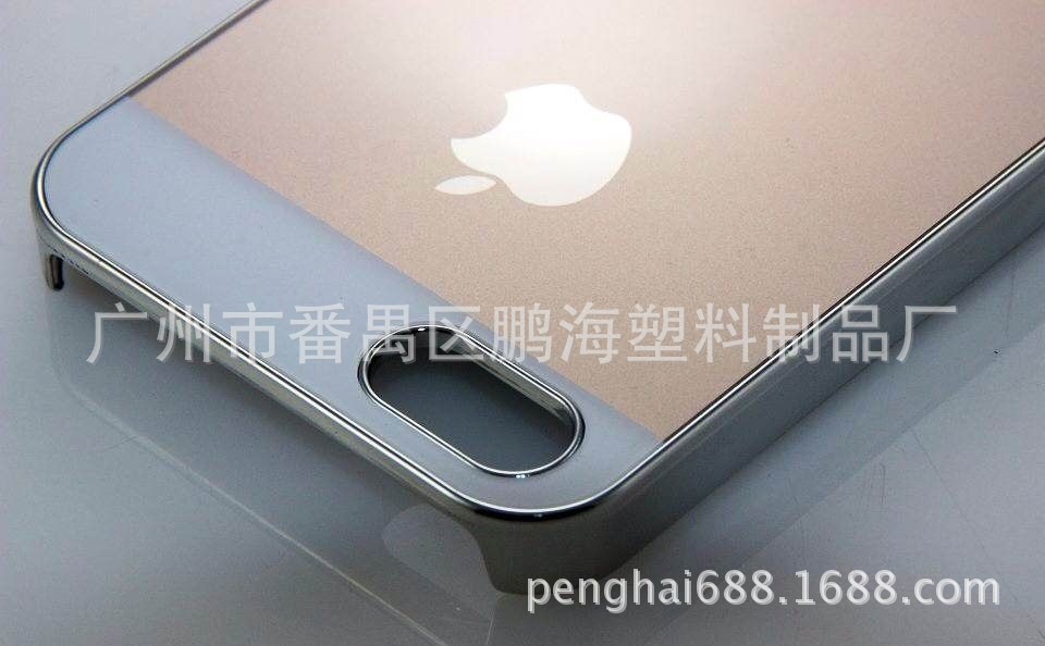 iphone5双色亚克力手机保护壳 防刮花镜面手机