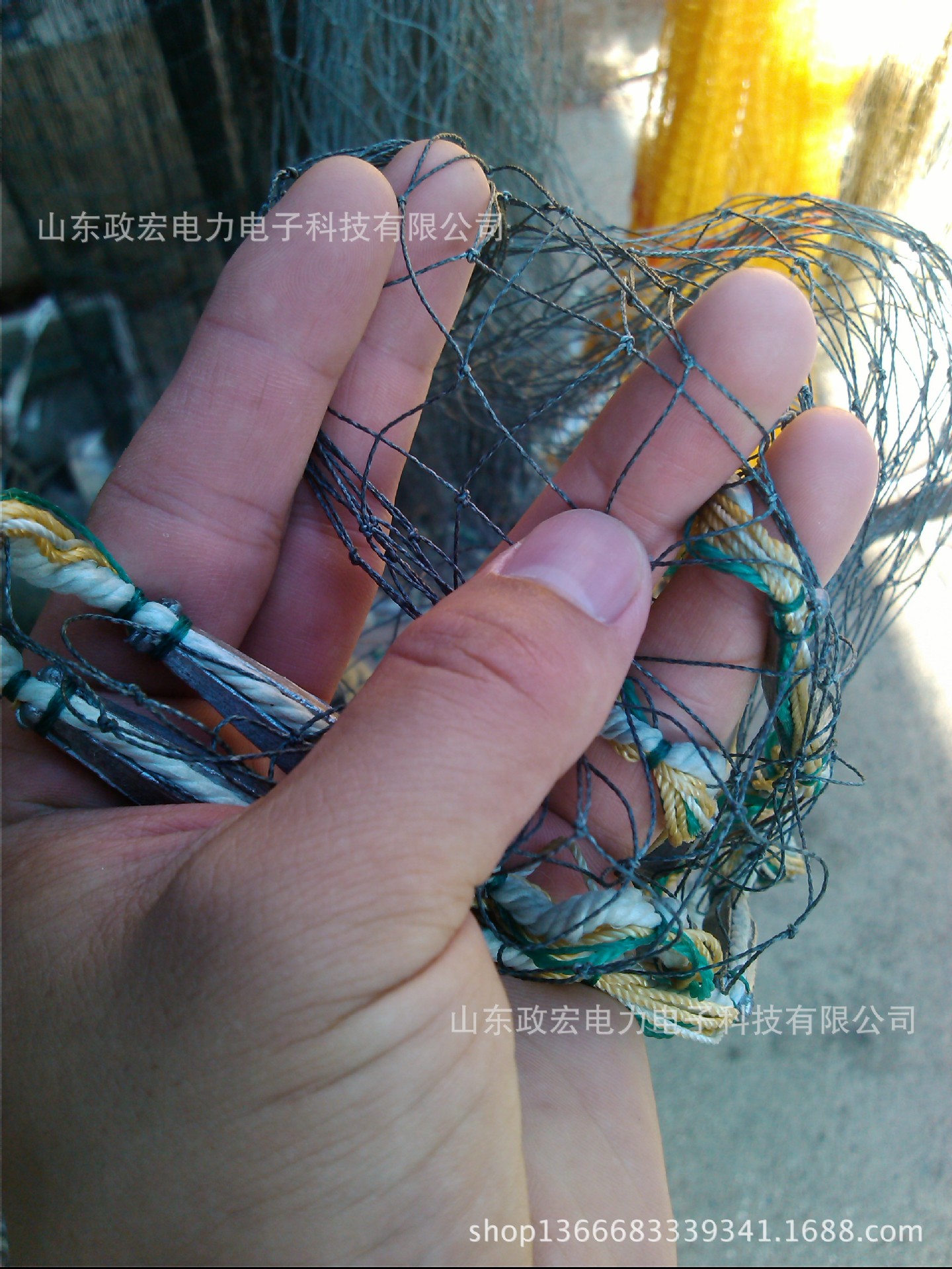 大力马线手工编制手抛网