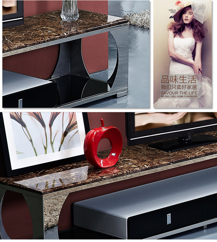 【佳优】欢迎订购2014现代简约高档家具  厂家直销S666电视柜
