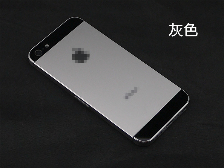 【一手货源】 iPhone5/5S后盖彩壳 苹果5代中框电池盖 量身定制