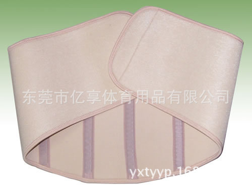 生产瘦身护腰来样定做SBR出口国外运动护腰Neoprene护腰带