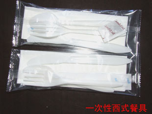 一次性用餐具套装