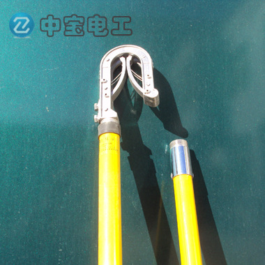 下双簧式接地棒