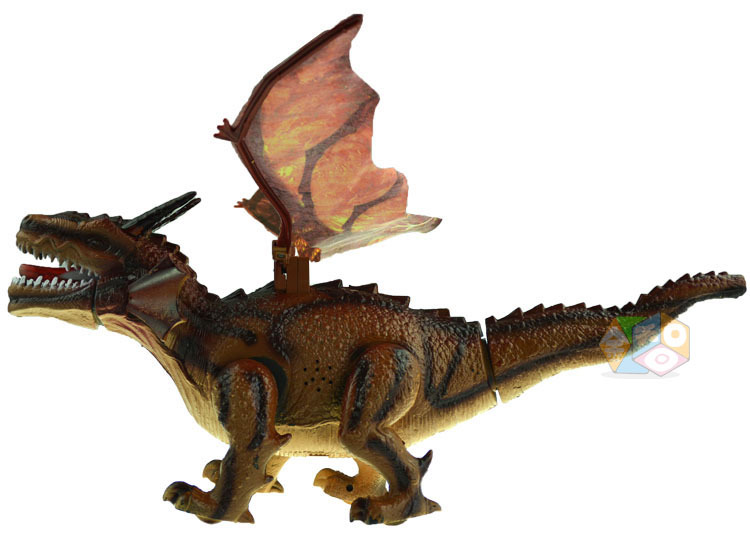 超大飞行翼龙玩具 恐龙霸王龙电动翅膀闪光声音行走模型淘宝热卖