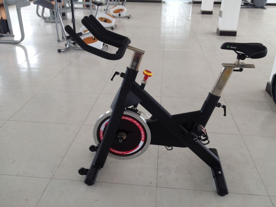 竞赛车 家用健身车 立式磁控健身车 动感单车