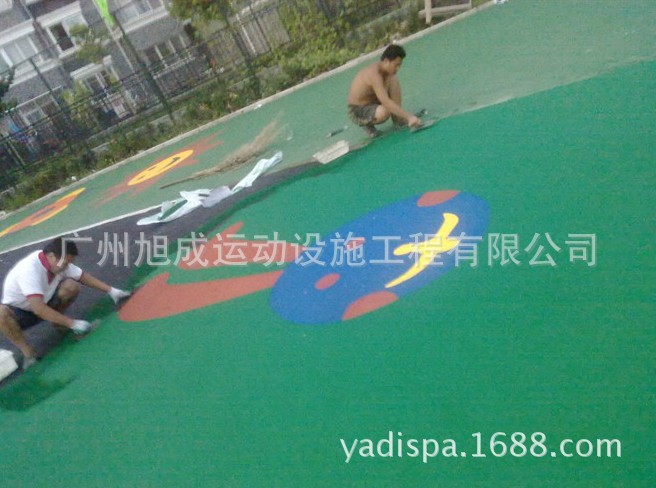 EPDM橡胶颗粒地面6