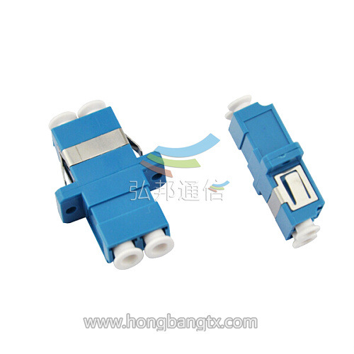 SC型LC光纤适配器 白底 (2)