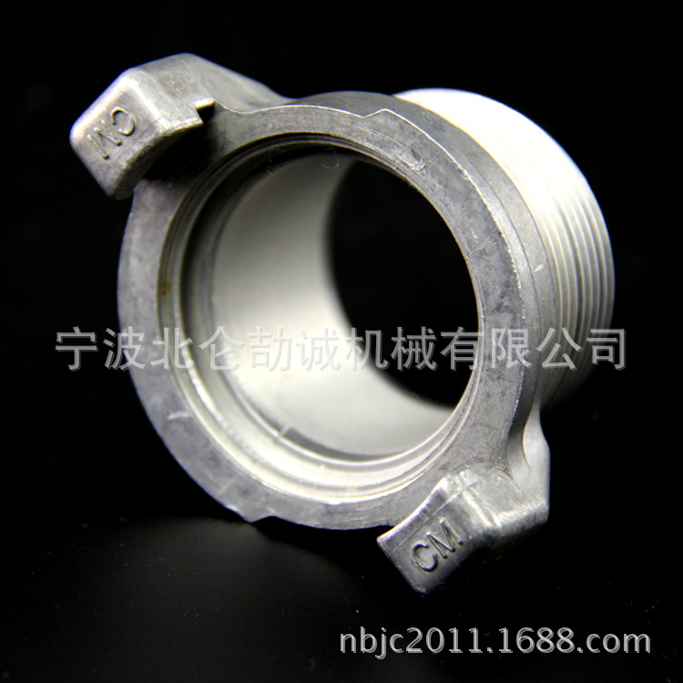 批发卡扣式外螺纹精密压铸不锈钢五金消防管接头交货及时汽车配件