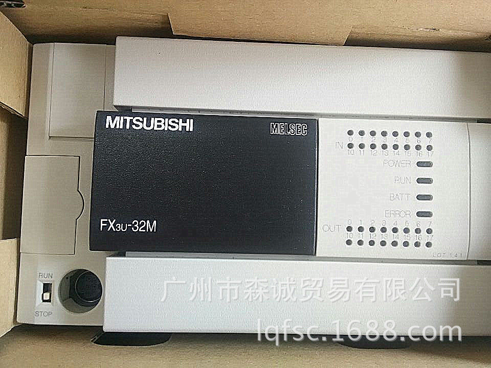 【正品】日本三菱工控模块fx3u-32mr/es-a 原装三菱plc控制器